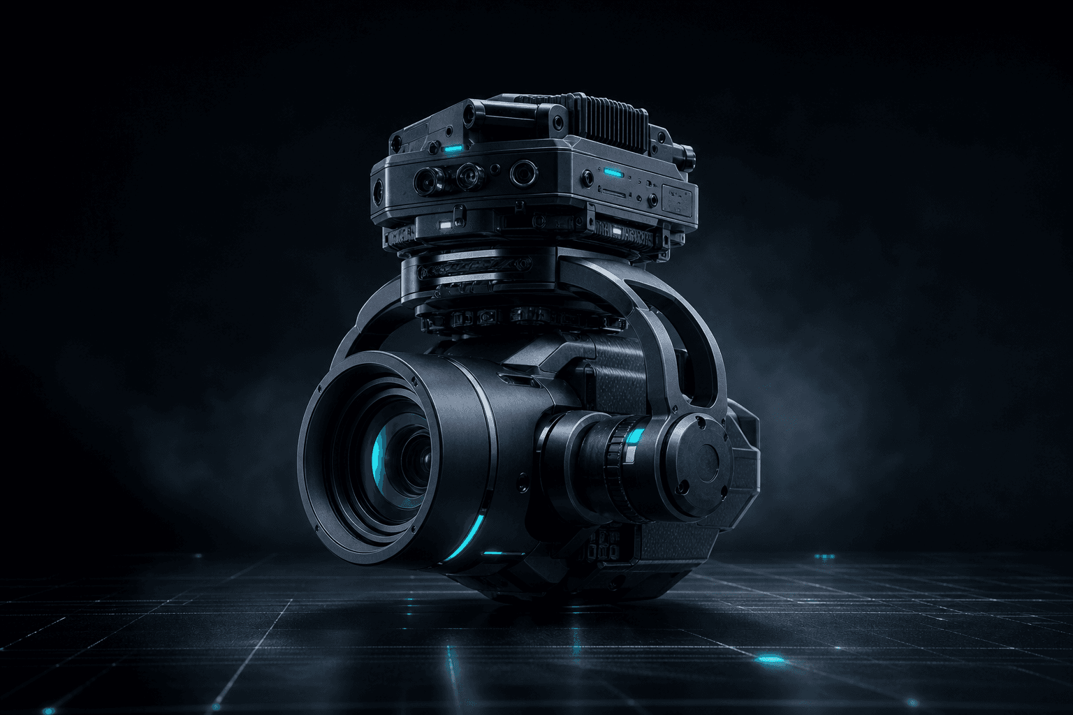 Fokus modular camera and gimbal payload concept render